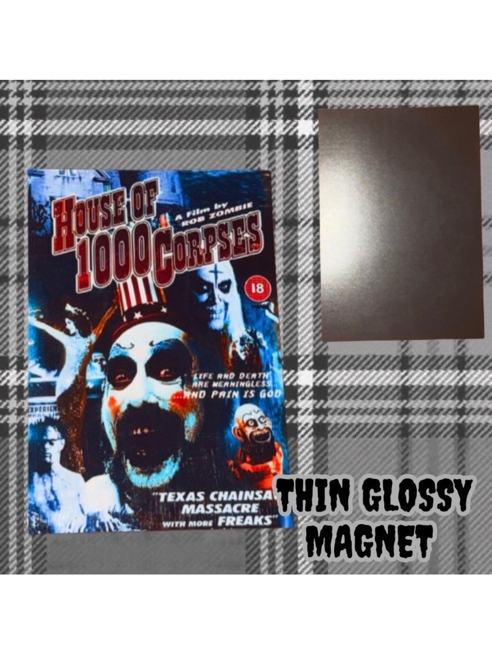 House of 1000 Corpses Handmade Thin Glossy Magnet